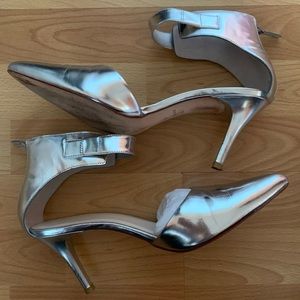 Cole Haan Silver Heels